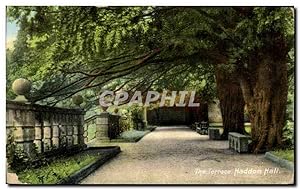 Carte Postale Ancienne The Terrace Haddon Hall