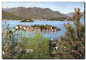 Bild des Verkufers fr Carte Postale Moderne Lago Maggiore Isola Bella Isola Madre A Verbania Pallanza zum Verkauf von CPAPHIL