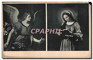 Bild des Verkufers fr Carte Postale Ancienne Ange et Marie zum Verkauf von CPAPHIL