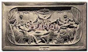 Image du vendeur pour Carte Postale Ancienne Reims Champagne Pommery Greno Bas relief sculpte dans la craie mis en vente par CPAPHIL