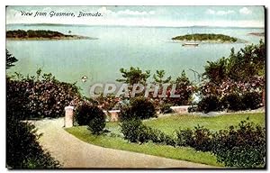 Carte Postale Ancienne View From Grasmere Bermuda
