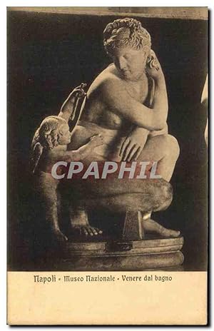 Bild des Verkufers fr Carte Postale Ancienne Napoli Museo Nazionale Venere dal Bagno zum Verkauf von CPAPHIL
