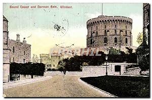 Seller image for Carte Postale Ancienne Round Tower and Norman Gate Windsor for sale by CPAPHIL