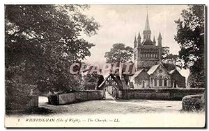 Carte Postale Ancienne Whippingham The Church Isle of wight