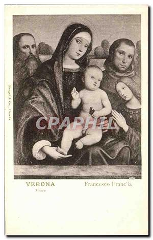 Image du vendeur pour Carte Postale Ancienne Verona Francesco Francia Museo mis en vente par CPAPHIL