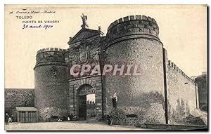 Carte Postale Ancienne Toledo Puerta De Visagra