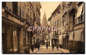 Carte Postale Ancienne Toledo Calle del Comercio