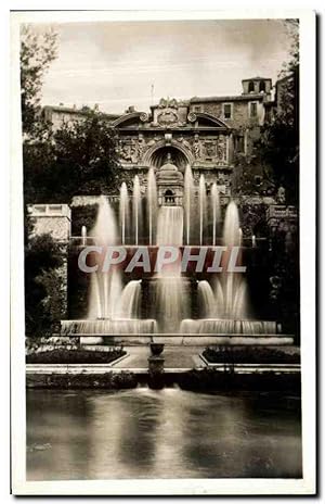 Carte Postale Ancienne Tivoli Villa D'Esta Ponte Della'Organo