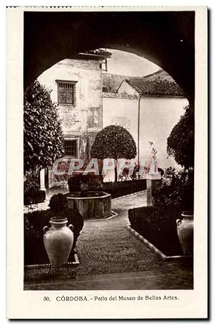 Seller image for Carte Postale Ancienne Cordoba Patio del Museo de Bellas Artes for sale by CPAPHIL