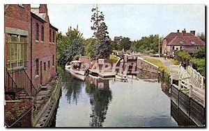 Carte Postale Ancienne The River Kennet Newbury