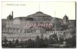 Bild des Verkufers fr Carte Postale Ancienne Frankfurt a M Festhalle zum Verkauf von CPAPHIL