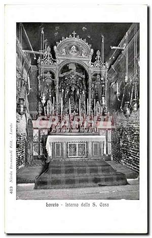 Carte Postale Ancienne Lorte Basilica deilla S Casa