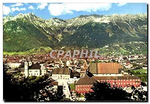 Bild des Verkufers fr Carte Postale Ancienne Innsbruck Gegen die Nordkette zum Verkauf von CPAPHIL