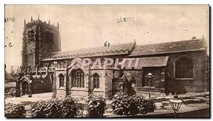 Bild des Verkufers fr Carte Postale Ancienne Bradford parish church zum Verkauf von CPAPHIL