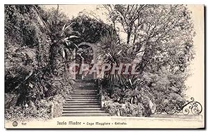 Bild des Verkufers fr Carte Postale Ancienne Isola Madre Lago Maggiore Entrata zum Verkauf von CPAPHIL