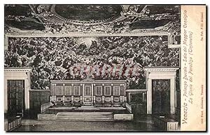 Imagen del vendedor de Carte Postale Ancienne Venezia palazzo Ducale Sala del Maggior Consiglio La gloria del paradiso Tintoretto a la venta por CPAPHIL