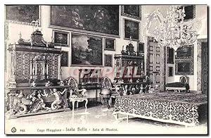 Immagine del venditore per Carte Postale Ancienne Lago Maggiore Isola Bella Sala di Musica venduto da CPAPHIL