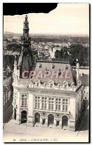 Image du vendeur pour Carte Postale Ancienne Sens L'Htel de Ville mis en vente par CPAPHIL