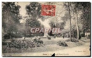 Carte Postale Ancienne Sens Square jean Cousin