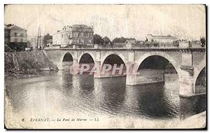 Carte Postale Ancienne Epernay Le Pont de Marne