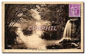 Carte Postale Ancienne Le Lac des Minimes en automne Vincennes