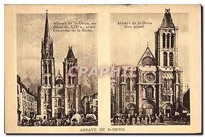 Carte Postale Ancienne Abbaye de St Denis