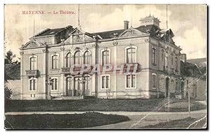 Carte Postale Ancienne Mayenne Le Théâtre