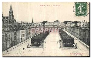 Carte Postale Ancienne Nancy Place de la Carriere