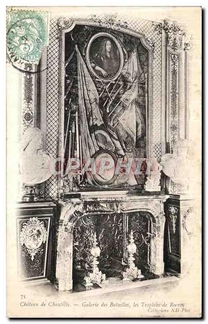 Seller image for Carte Postale Ancienne Ch�teau de Chantilly Galerie des Batailles les Trophees de Rocroy for sale by Cpaphil.com