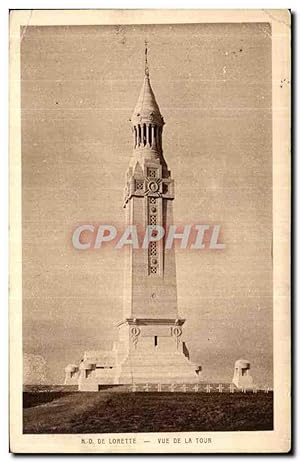 Carte Postale Ancienne ND De Lorette vue De La Tour