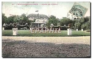 Image du vendeur pour Carte Postale Ancienne Boulogne Sur Mer Jardin du Casino mis en vente par CPAPHIL