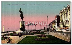 Bild des Verkufers fr Carte Postale Ancienne Boulogne sur Mer La digue Sainte Beuve et les jardins zum Verkauf von CPAPHIL