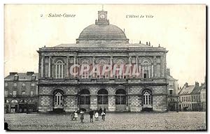 Carte Postale Ancienne Saint Omer Hôtel de Ville