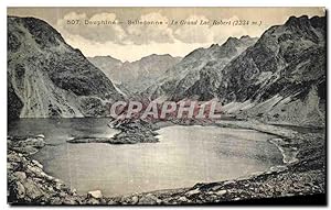 Carte Postale Ancienne Dauphine Belledonne Le Grand Lac Robert