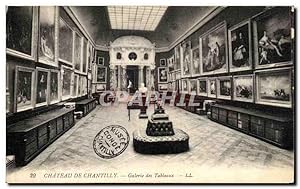 Seller image for Carte Postale Ancienne Chteau De Chantilly Galerie des Tableaux for sale by CPAPHIL