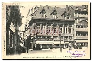 Carte Postale Ancienne Rouen Ancien Bureau Des finances Place de la cathédrale