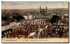 Carte Postale Ancienne Nancy vue générale Prise Depuis Saint Epvre