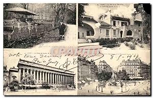 Carte Postale Ancienne Lyon Parc de la Tete d'or