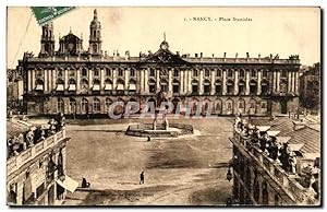 Carte Postale Ancienne Nancy Place Statnislas