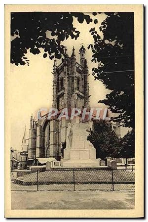 Bild des Verkufers fr Carte Postale Ancienne Auvergne Ambert Eglise saint Jean Classe Comme Monument Historique zum Verkauf von CPAPHIL