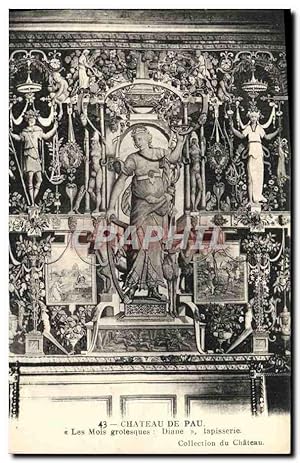 Immagine del venditore per Carte Postale Ancienne Pau Chteau de Tapisserie Les mois grotesques Diane Tapisserie venduto da CPAPHIL