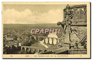 Carte Postale Ancienne Albi Les Gargouilles De La Cathédrale