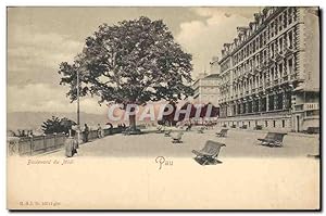 Seller image for Carte Postale Ancienne Pau Boulevard Midi for sale by CPAPHIL