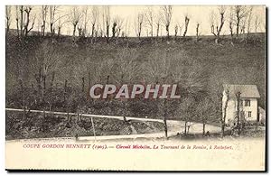 Image du vendeur pour Carte Postale Ancienne Coupe Gordon Bennett Circuit Michelin Le tournant de la remise a Rochefort Automobile mis en vente par CPAPHIL