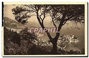 Carte Postale Ancienne Cote D'Azur Monte Carlo vue d'Ensemble