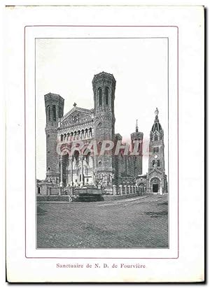 Image du vendeur pour Carte Postale Ancienne Lyon Sanctuaire de ND de Fourviere mis en vente par CPAPHIL