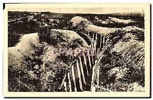 Bild des Verkufers fr Carte Postale Ancienne Fort de Douaumont Boyau Franco allemand communiquant du fort a la premiere ligne Militaria zum Verkauf von CPAPHIL