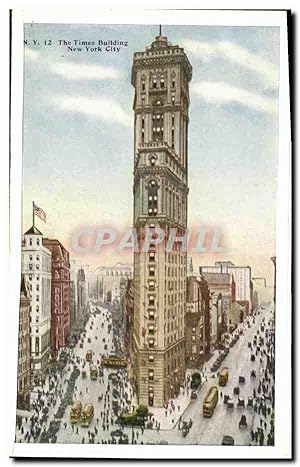 Carte Postale Ancienne The Times Building New York