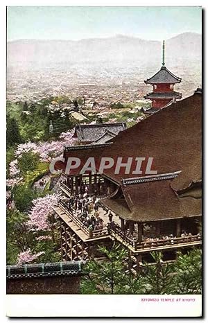 Carte Postale Ancienne Kiyomizu Temple At Kyoto