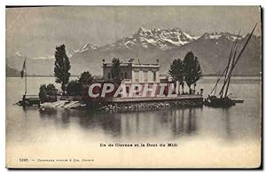 Bild des Verkufers fr Carte Postale Ancienne le de Clarens et la Dent du Midi zum Verkauf von CPAPHIL